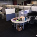 Herman Miller Workstations with Roll-Top Overhead Bins